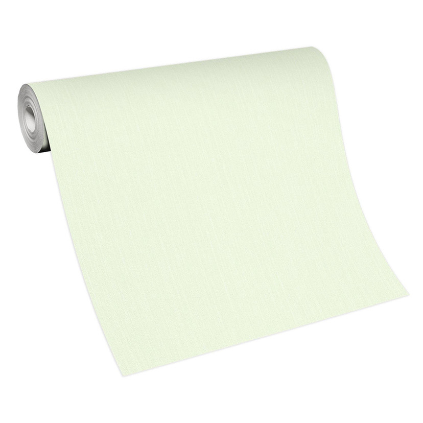 Elle Decoration Vliesbehang Effen Groen