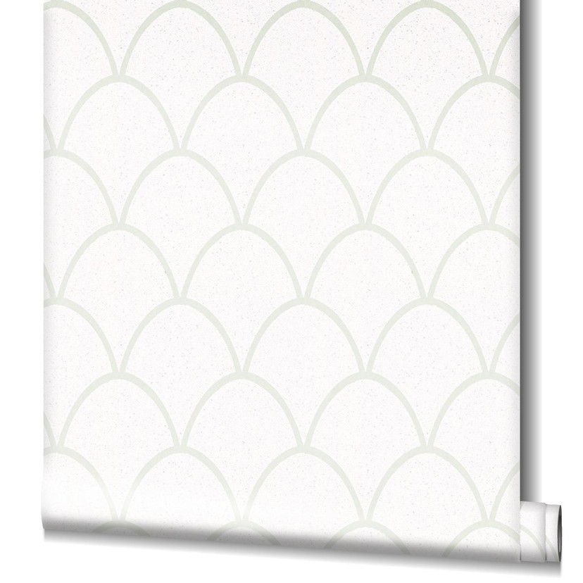 SCHÖNER-WOHNEN non-woven tapet, grafisk tapet hvid