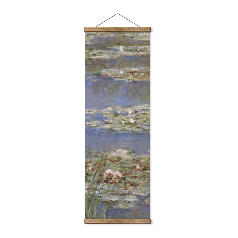 Obraz tkaniny Monet - Lilie wodne 1905 - Panorama