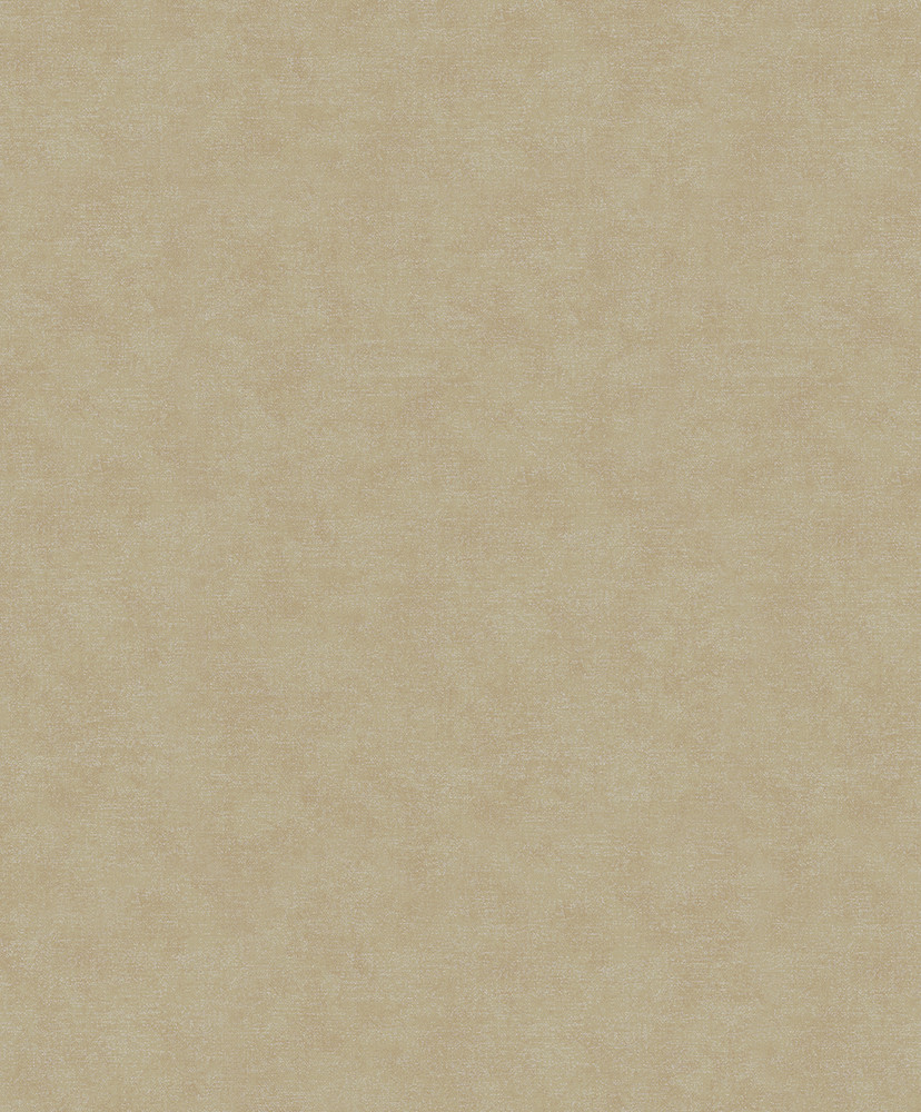 Non-woven tapet med moderne monokromt look og tekstur i ensfarvet gul