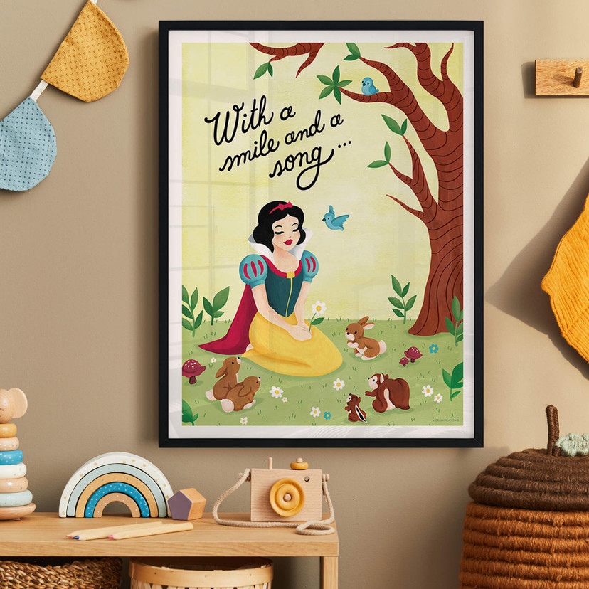 Plakat Tohmé - Królewna Śnieżka