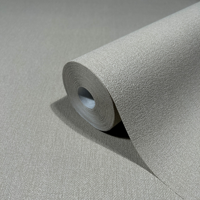 non-woven tapet grå sletter til stue soveværelse køkken marburg tapet