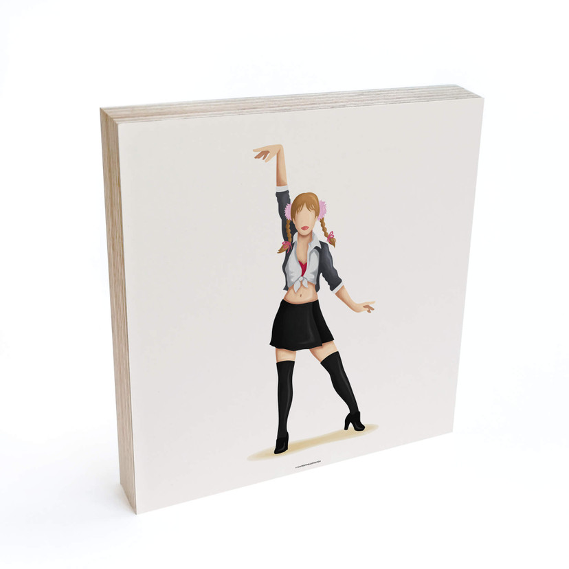 Billede af træ til at sætte op - Tohmé - Britney - 15x15 cm