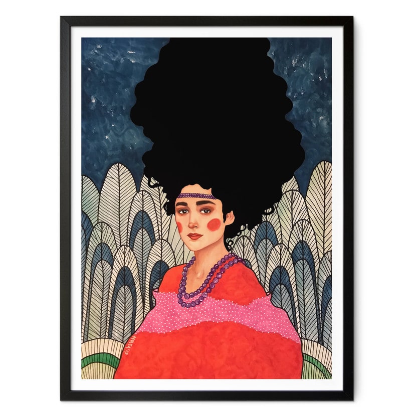 Poster Hülya - Du fühlst meinen Blick