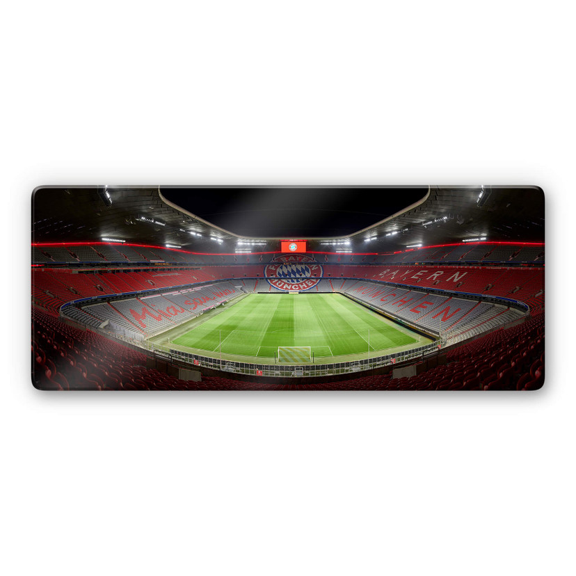 Glasbillede - FCB Stadion By Night