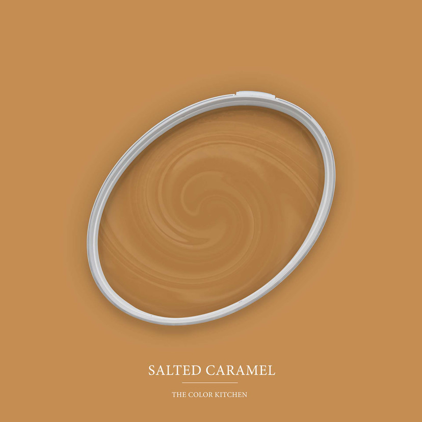 Pomarańczowa farba do ścian i sufitów półmat I Salted Caramel | energetycznie inspirująca | THE COLO
