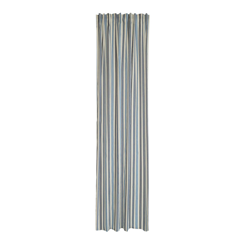 Homing Vorhang mit verdeckten Schlaufen Adwin blau -  2.45 x 1.4 m