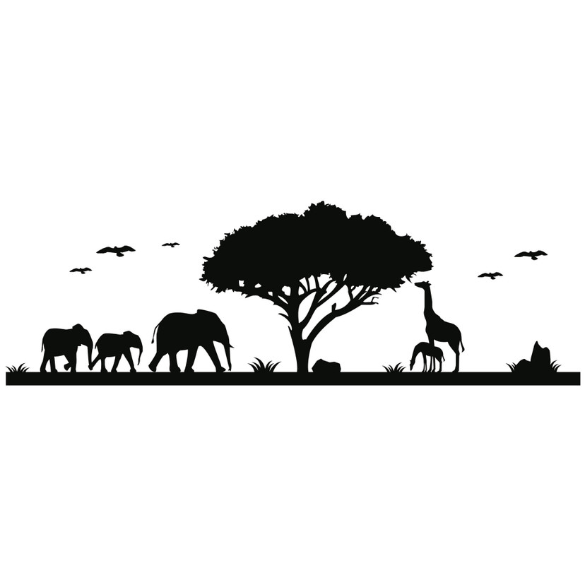 Wallsticker Afrika 3