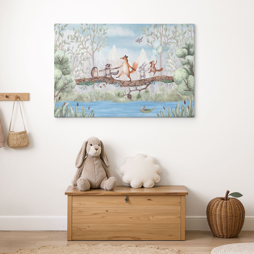 Tableau sur Toile Excursion Animale dans la Nature - Oliver Robins