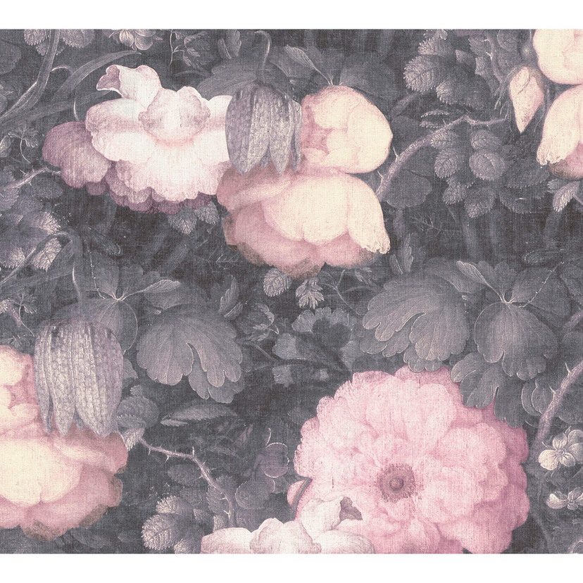 Livingwalls papier peint intissé Metropolitan Stories papier peint Anke et Daan Amsterdam gris;rose;