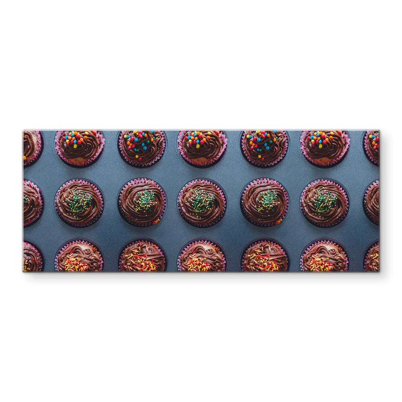 Stænkplade - Birthday Muffins - Panorama