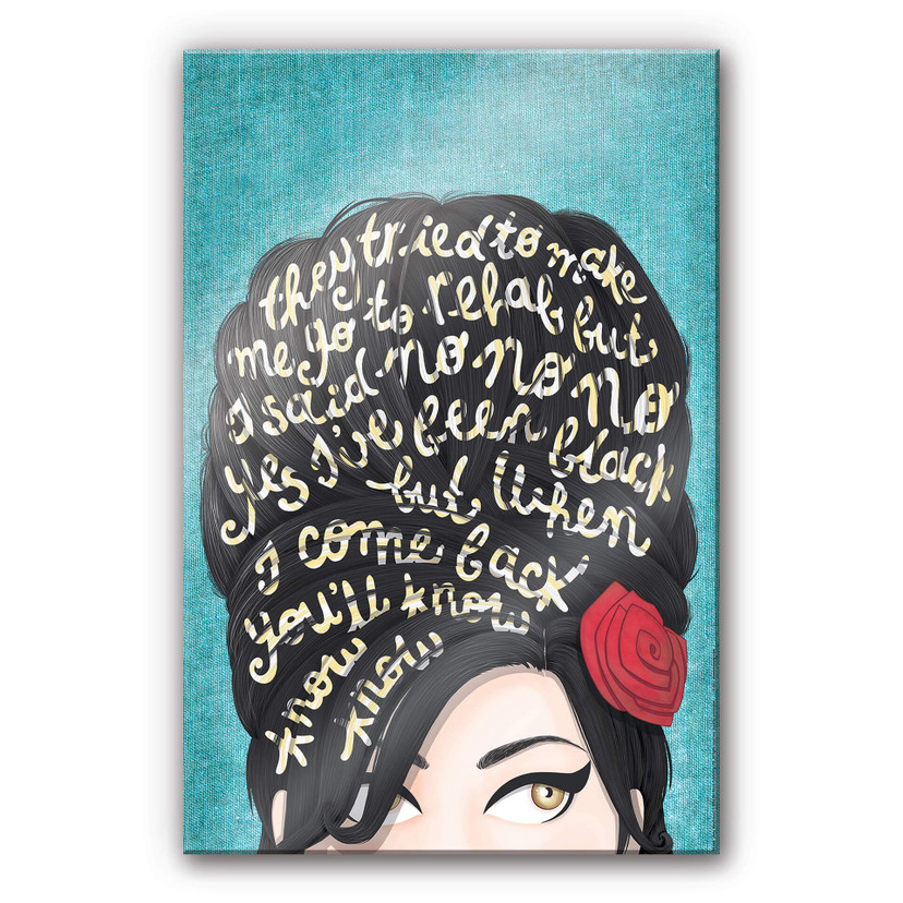 Akrylbillede Tohmé - Amy Winehouse: Rehab
