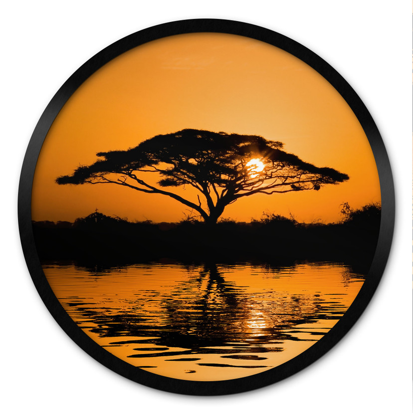 Poster Afrique - Rond