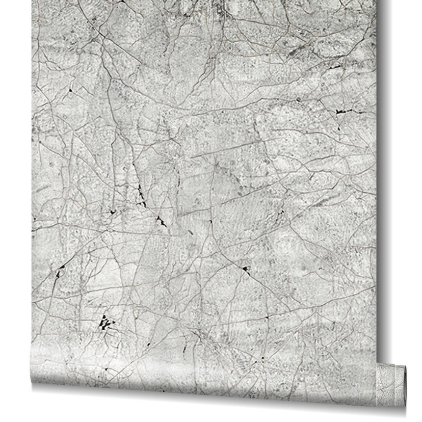 Grå steneffekt tapet Fototapet til stue soveværelse 2,70 x 2,12 cm