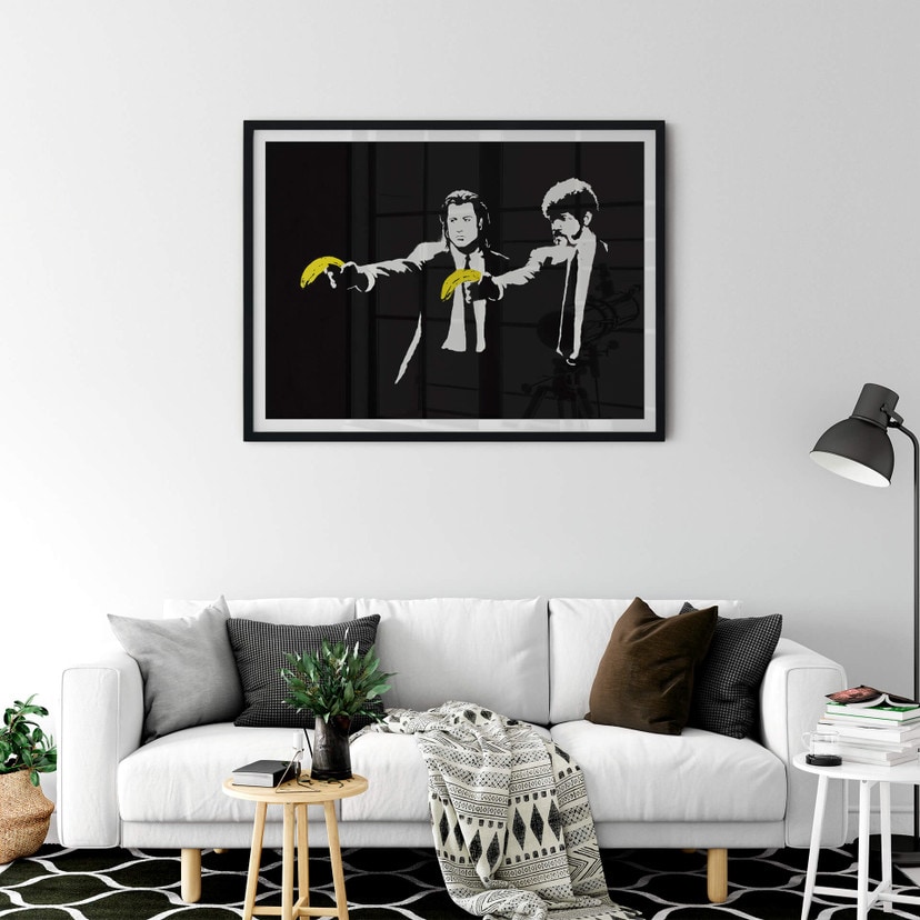 Poster Banksy - Pulp Fiction