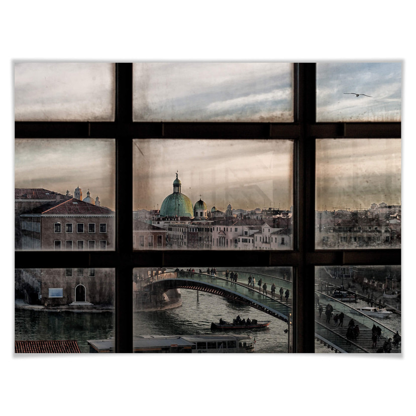 Plakat Marini - Okno w Wenecji