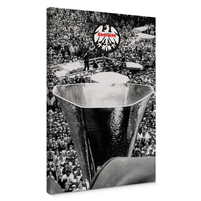Leinwandbild Eintracht Frankfurt - Europapokalsieger 1980