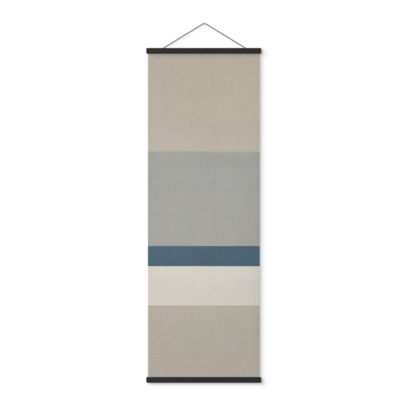 Textielposter Agnes Balance - Horizontale strepen - Sir Edward x Grigory Gladarev - Panorama