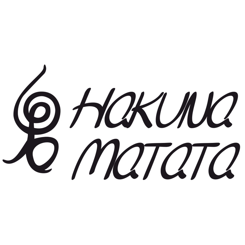 Wallsticker - Hakuna Matata 02