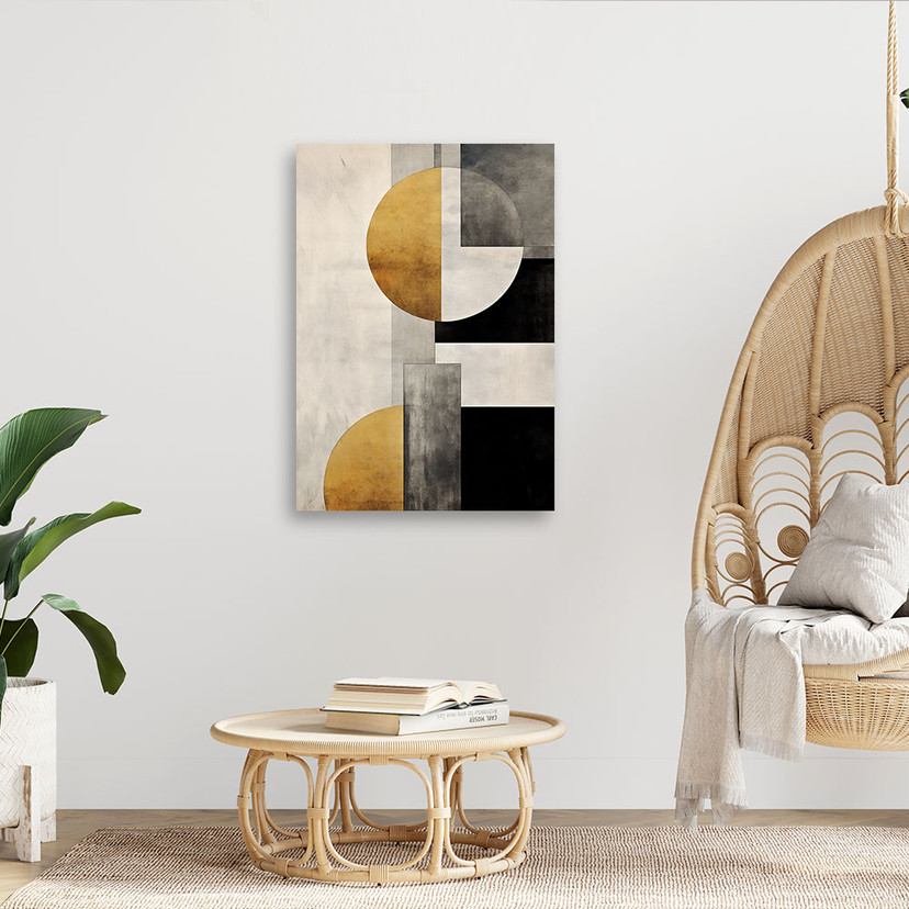 Canvasbillede, Geometrisk mønster