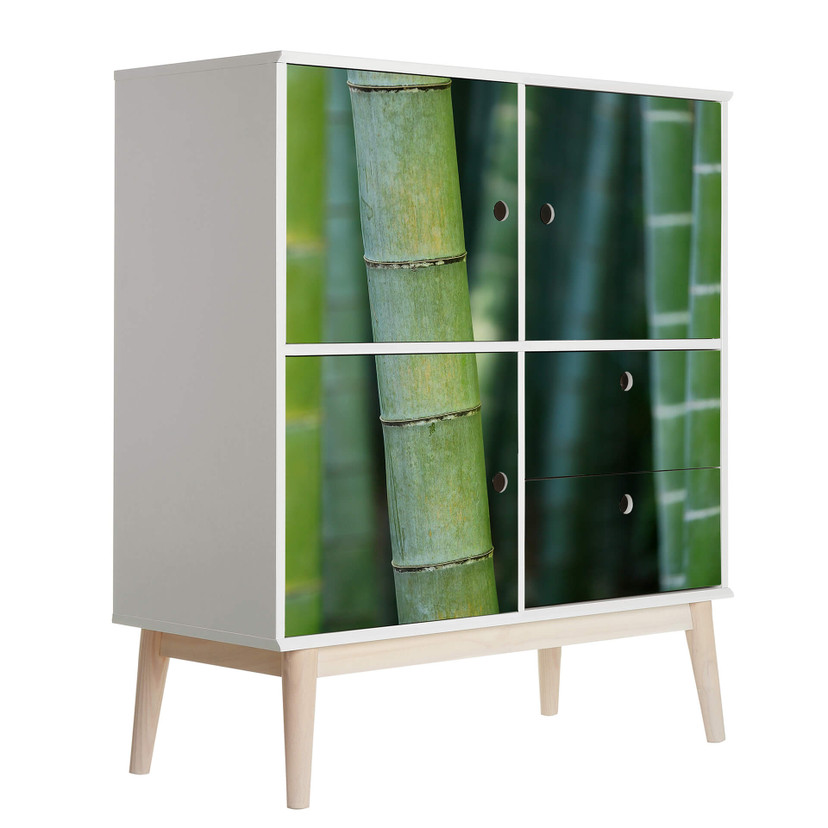 Okleiny meblowe, folia dekoracyjna - do wycierania - Bamboo forest 02