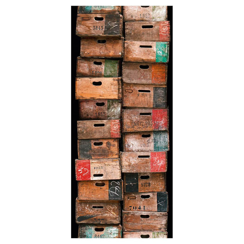 Livingwalls selbstklebendes Pop.up Panel 2 braun,