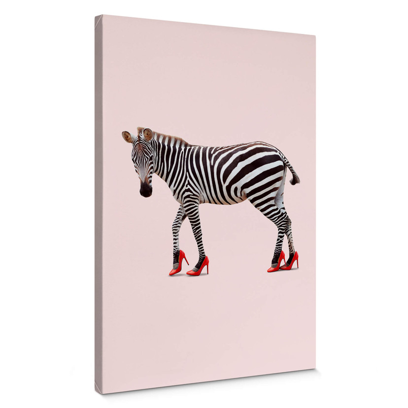 Obraz na płótnie Loose - Zebra Heels
