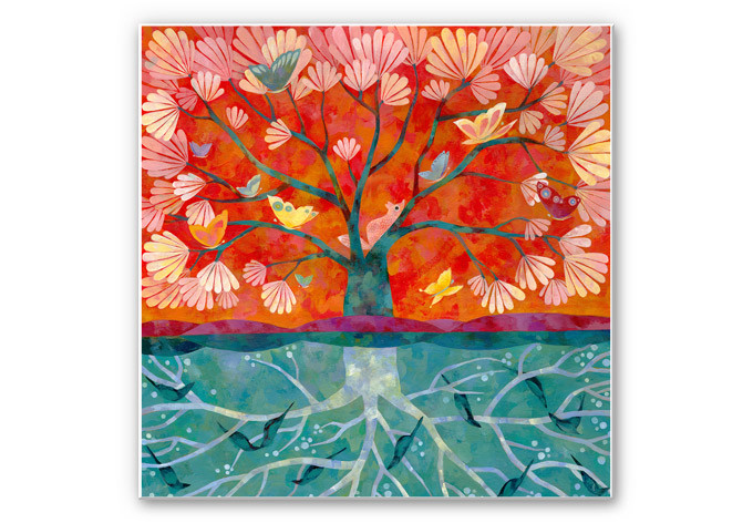 Wandbild Blanz - Baum des Lebens