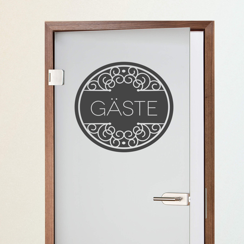 Wallsticker -  Gæster