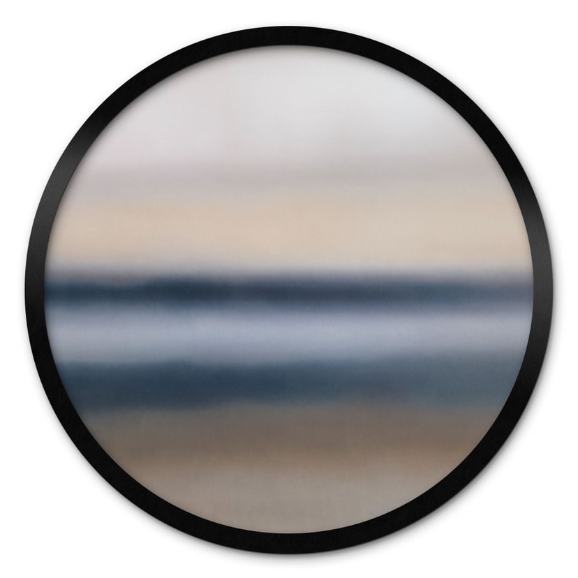 Poster Rotko Ash - Abstracte Horizon - Sir Edward x Grigory Gladarev - Rond