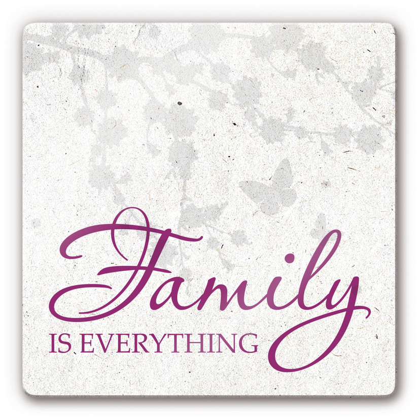 Glasbillede - Family is everything
