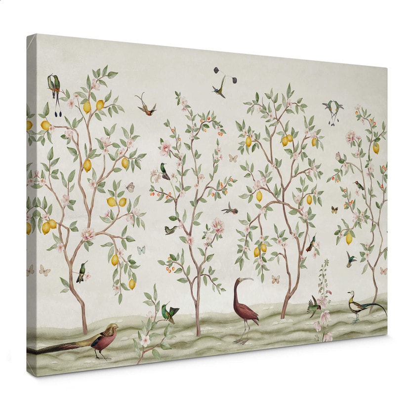 Obraz na płótnie Sir Edward - Drzewo cytrynowe Chinoiserie