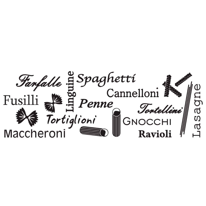 Wallsticker - Pasta 3