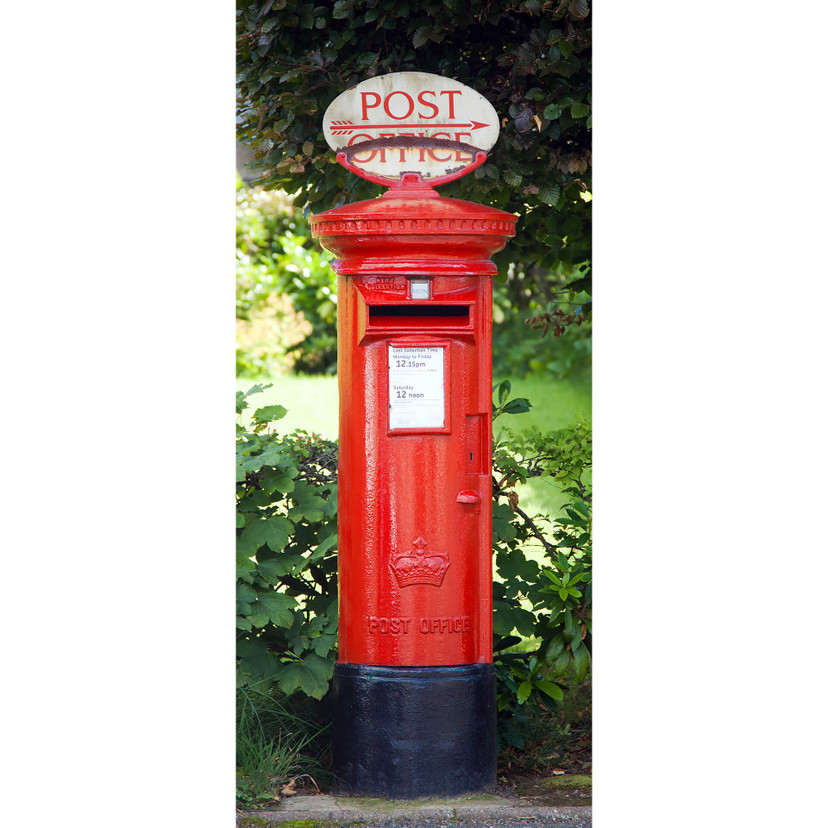 Deurfolie Postbox 86x200 cm