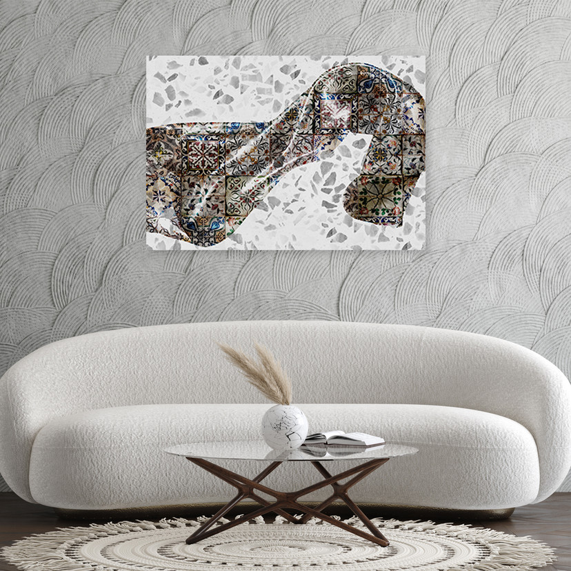 Canvasbillede, Abstrakt 3D
