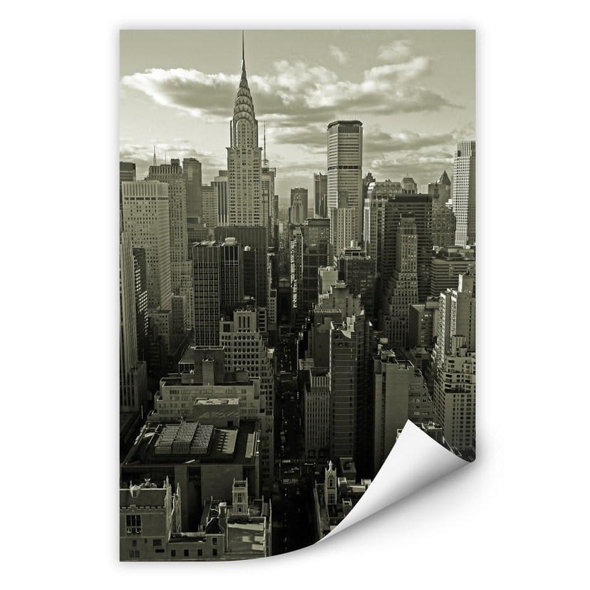 Zelfklevende Poster - Manhattan