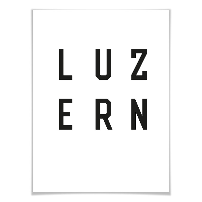 Plakat - Typografia Lucerna