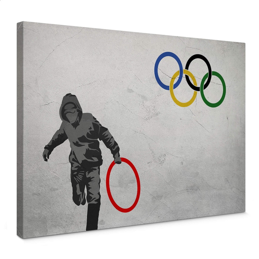Obraz na płótnie Banksy - Olimpiada