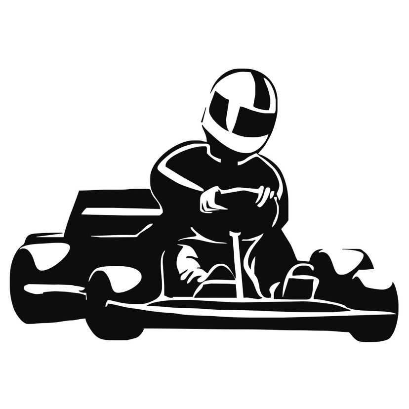 Wallsticker GoKart