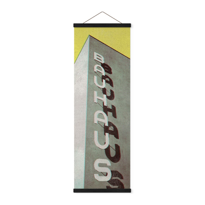 Stoffbild Vintage Bauhaus Dessau Architektur - Blursbyai - Panorama