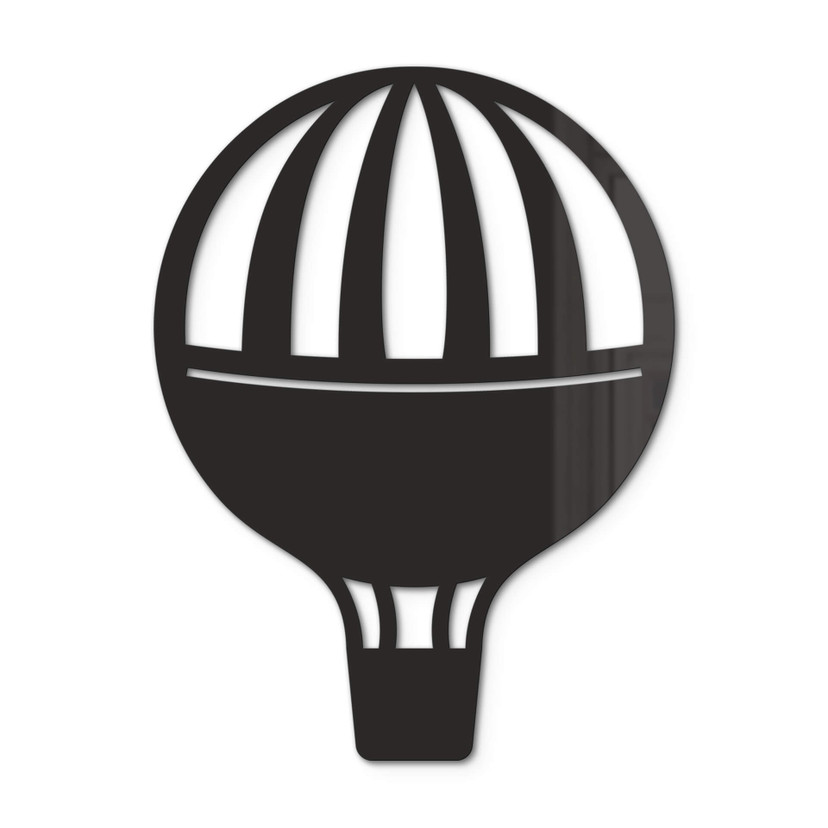 Akrylowy balon dekoracyjny na uwięzi