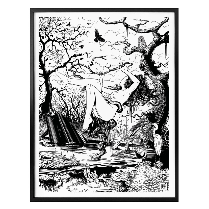 Plakat Drawstore - Swampland