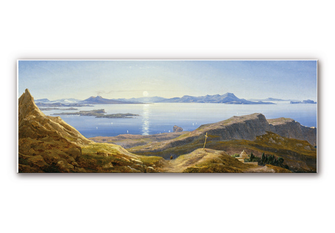 Tableau Forex - Ahlborn - Paysage cotier dans le Golf de Naples