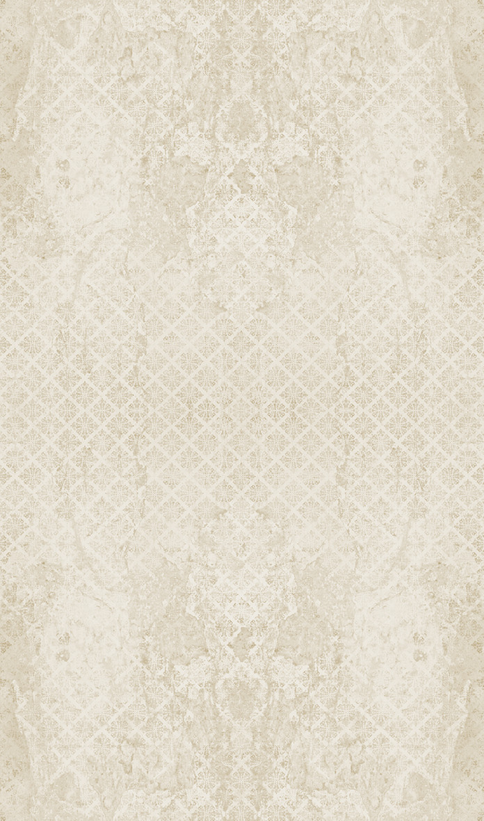 Beton-look tapet Beige Ornamenter 2.70 x 1.59m