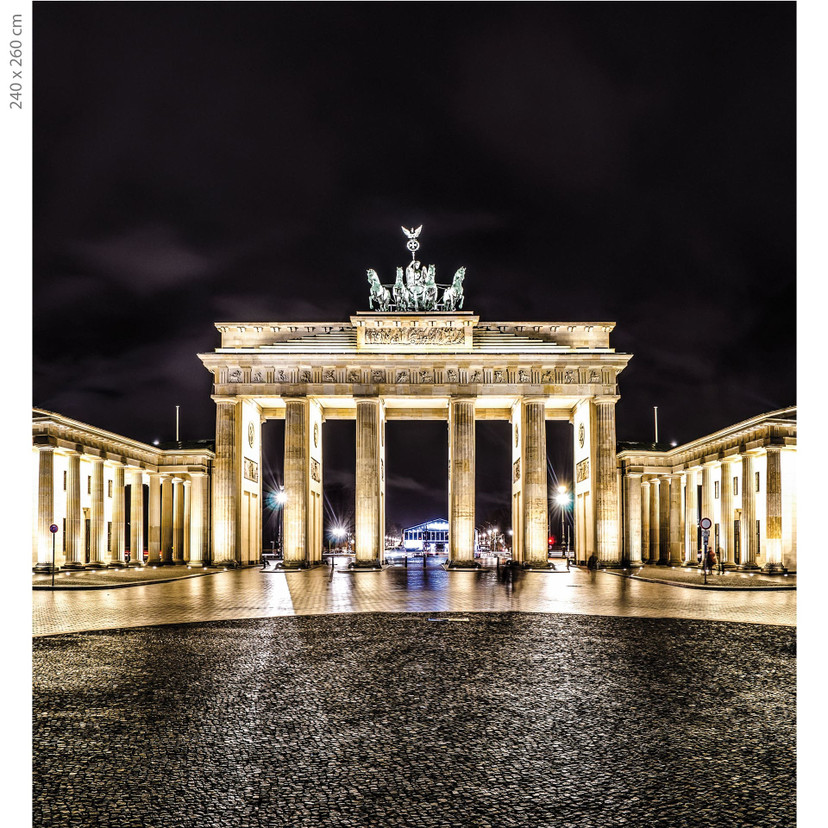 Fototapeta Brama Brandenburska - 240x260 cm