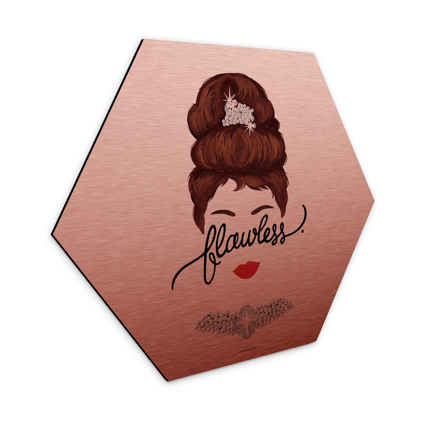 Hexagone - alu-Dibond Tohmé - Flawless Audrey