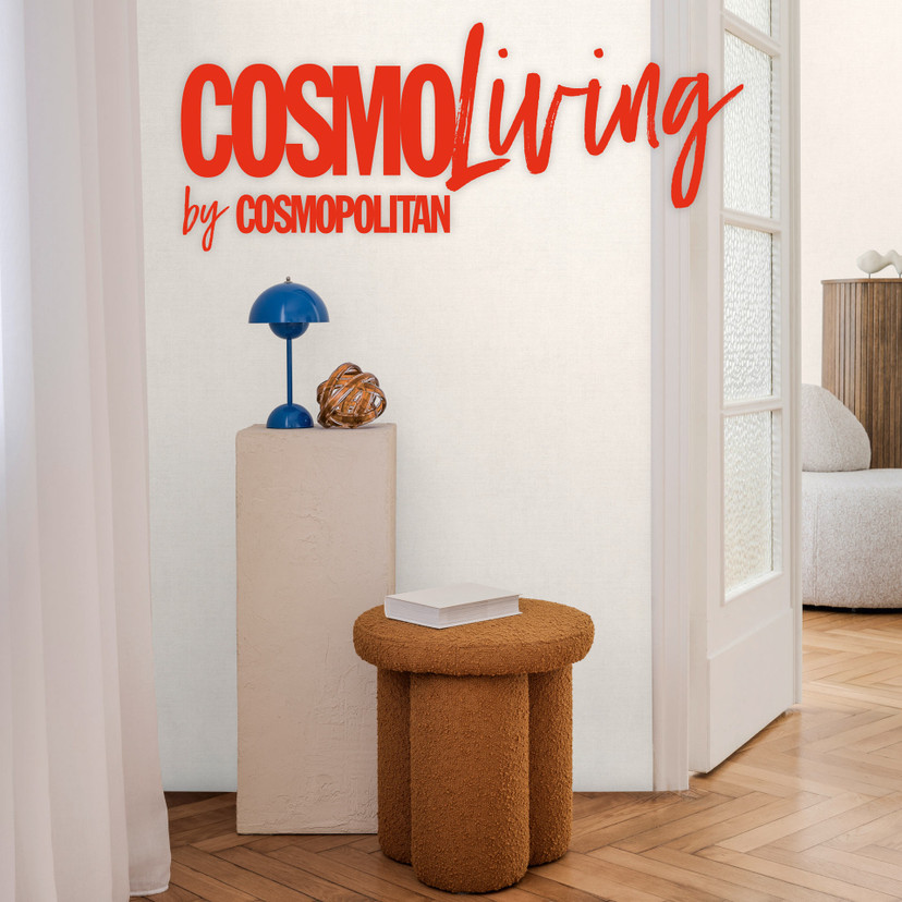 Tapeta z włókniny COSMOPOLITAN biała - nowoczesna tapeta do salonu sypialni kuchni