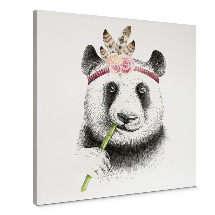 Canvas Kvilis - Girlie Panda