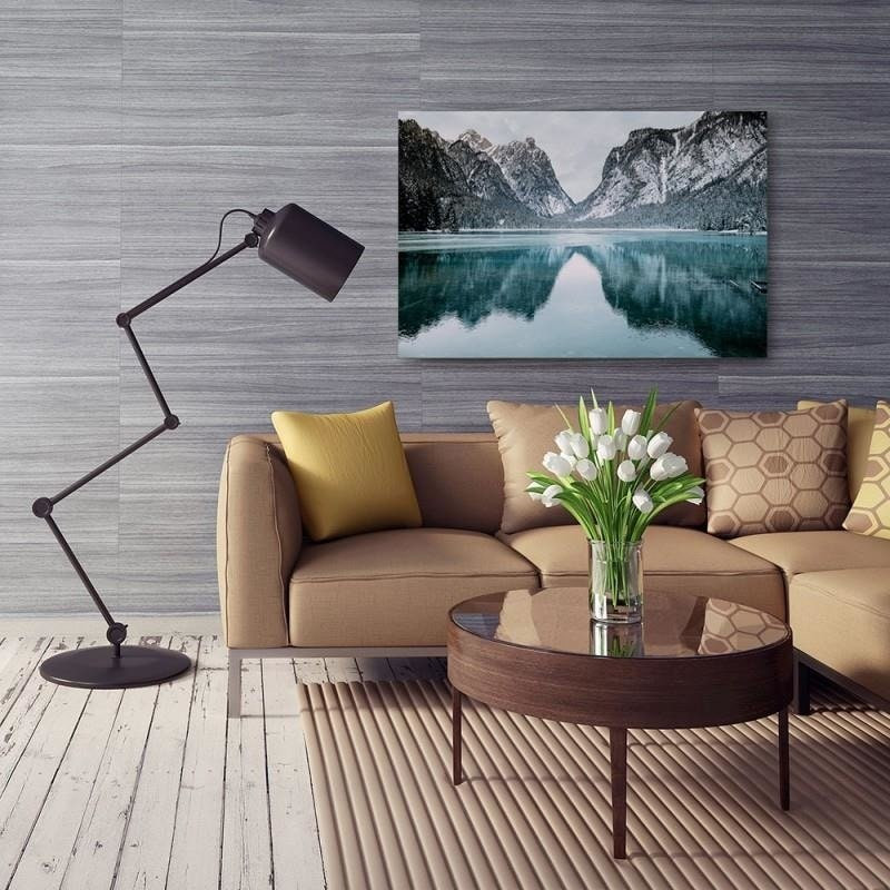 Canvasbillede, Bjerglandskab natur