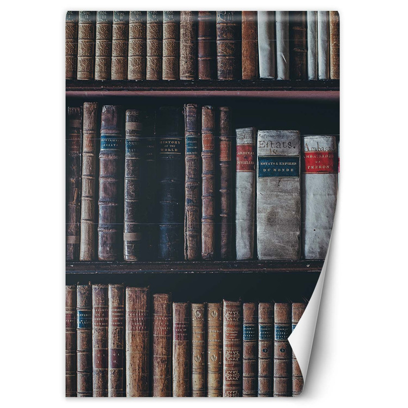 Fototapete, Bücherregal